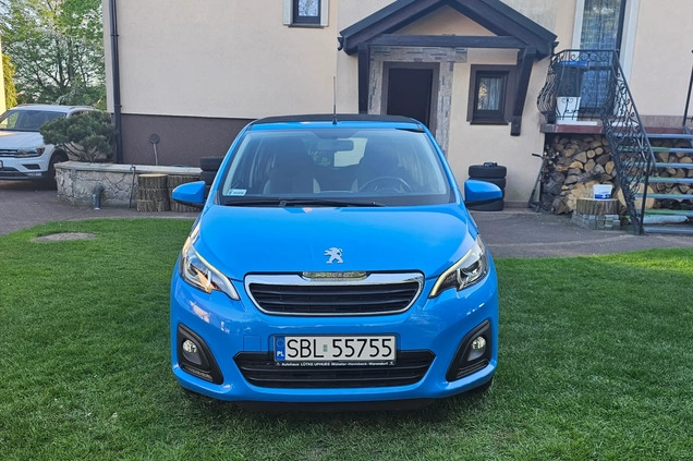 Peugeot 108 cena 29900 przebieg: 54100, rok produkcji 2016 z Lędziny małe 211